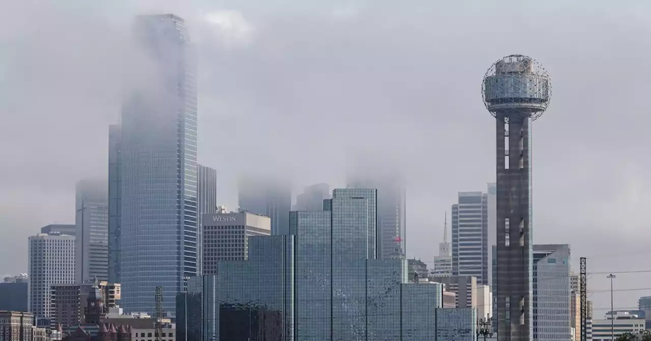 Temperatures will drop into the 50s tonight as a cold front moves in to the Dallas area