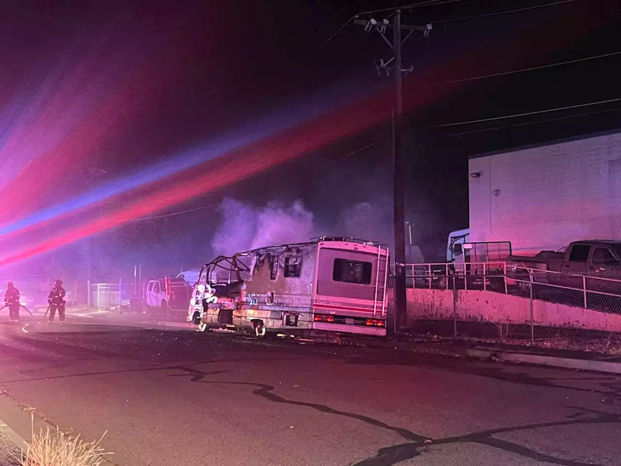 One injured in RV fire in Colorado Springs