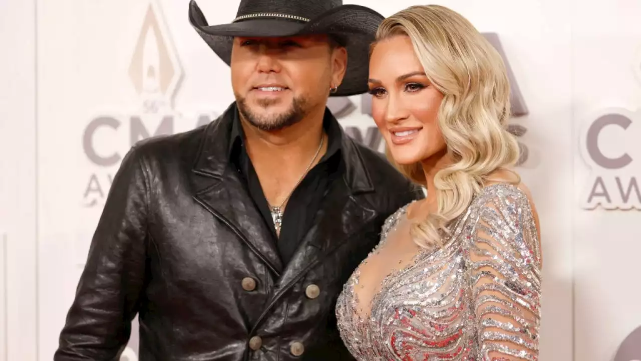 Jason and Brittany Aldean Attend CMA Awards After Maren Morris Feud