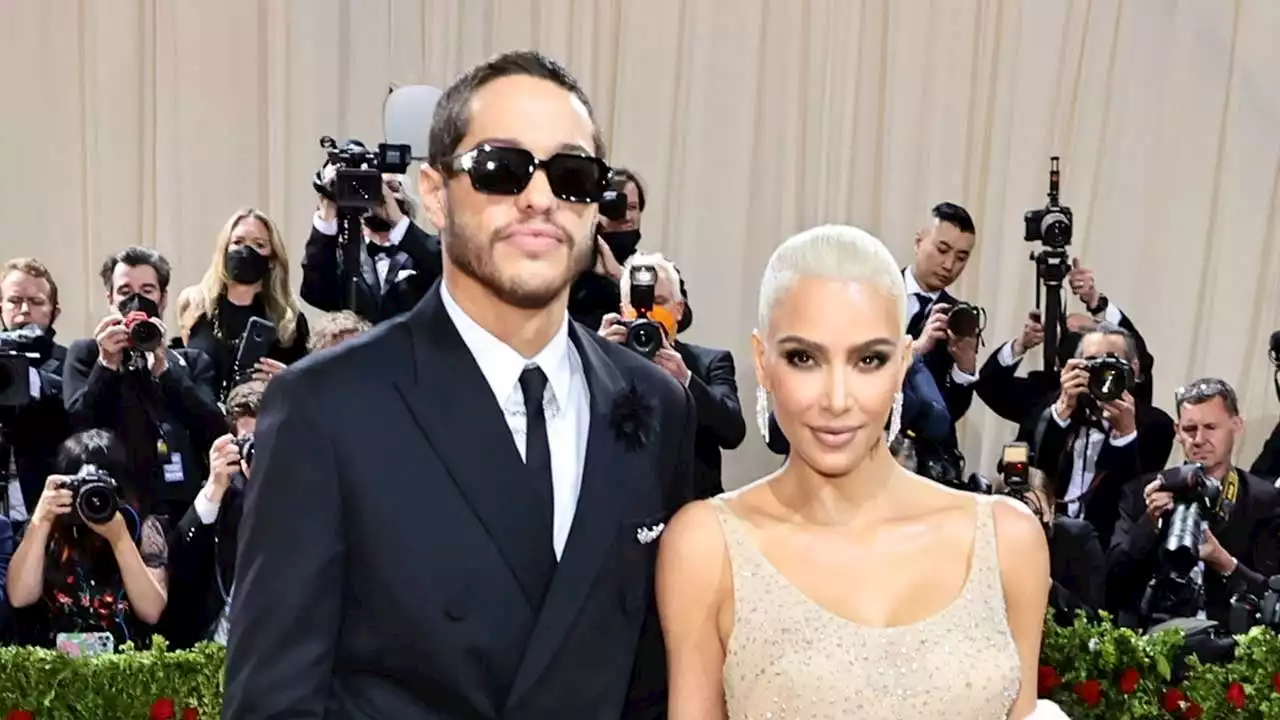 Pete Davidson Erased From Kim's Met Gala Fitting on 'The Kardashians'