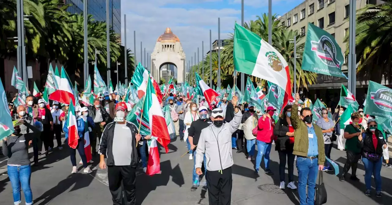 A la marcha en defensa del INE, le anteceden otras contra decisiones de AMLO