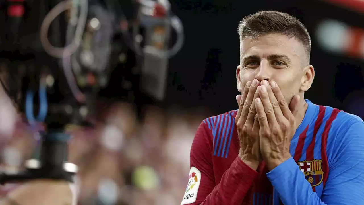 Gerard Piqué remercie Sergio Ramos