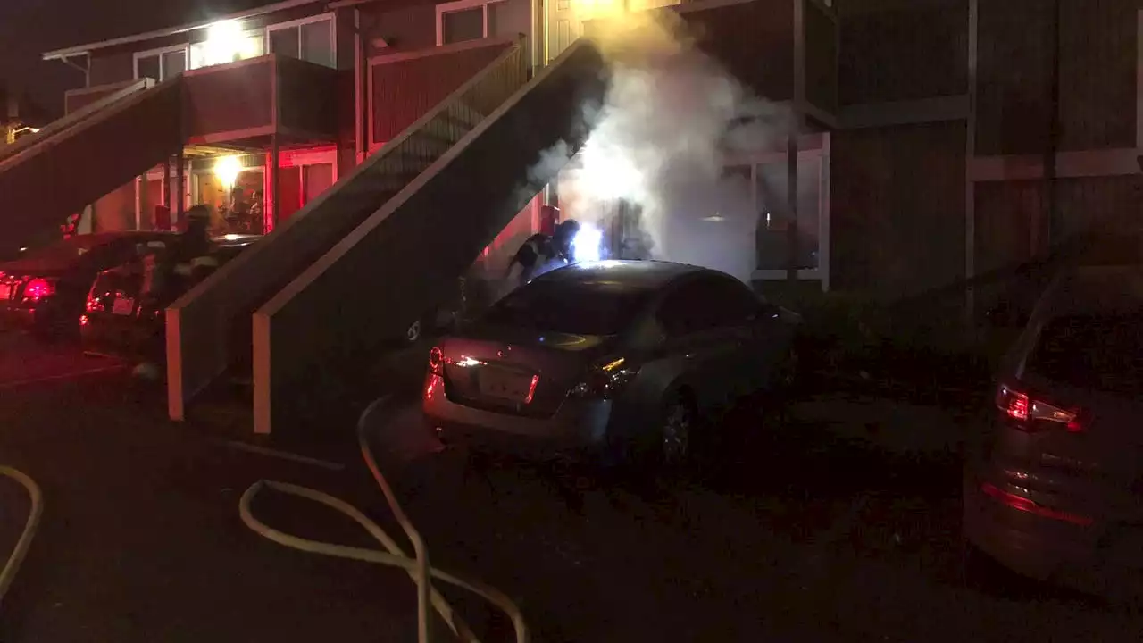 Officials investigate separate dumpster, car fires in Kent