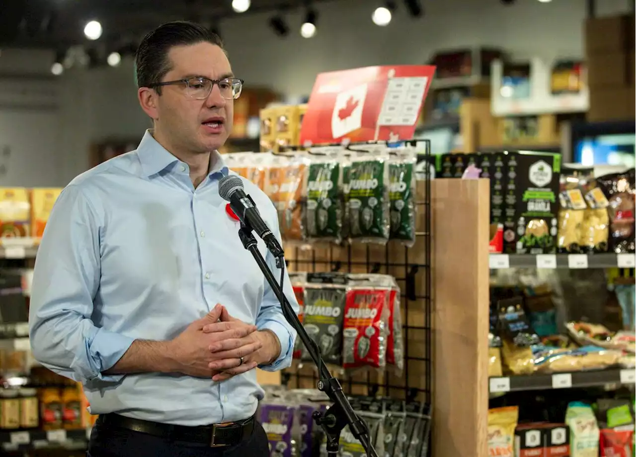 In rare move, Conservative Leader Pierre Poilievre holds news conference