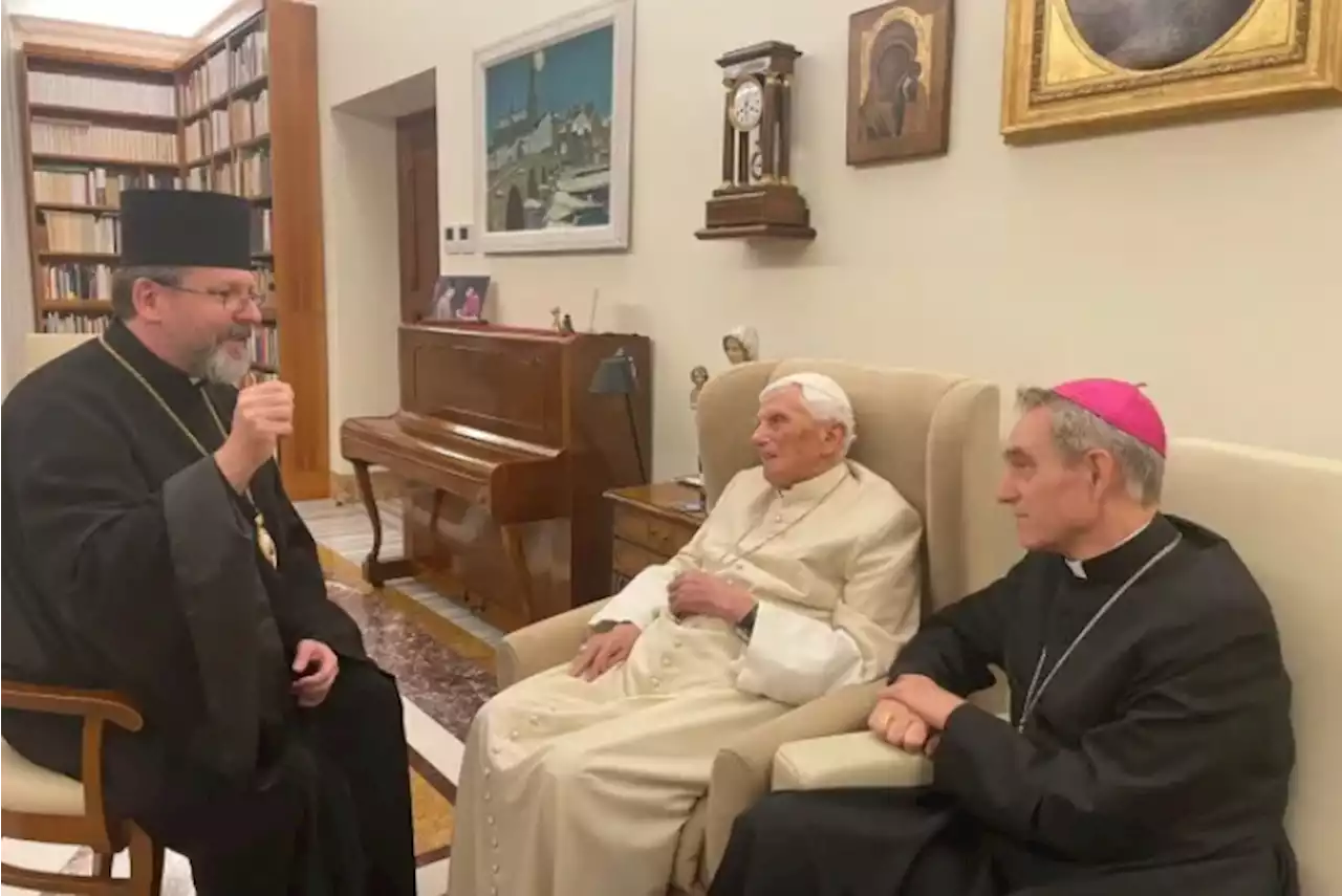 Benedict XVI tells Ukrainian archbishop: ‘I continue to pray for peace’