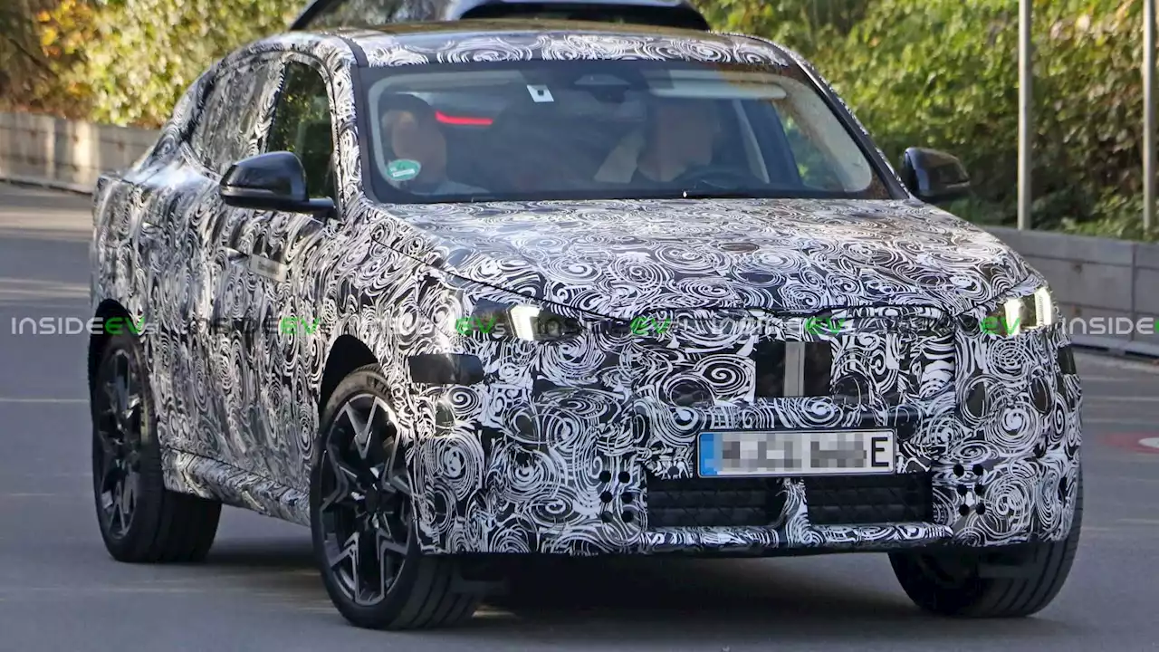 2024 BMW iX2 Electric Crossover Coupe Spied For The First Time