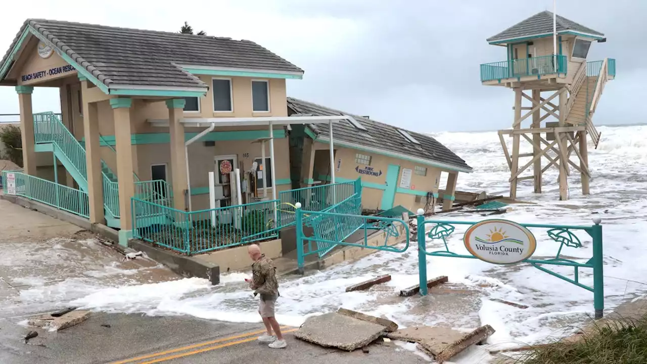 Florida seeing damage from Hurricane Nicole: Video from Twitter, Instagram, TikTok