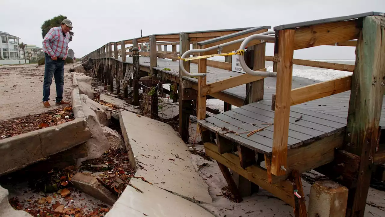 Nicole damage in Florida after hurricane makes landfall: Instagram video, tweets and Tiktoks