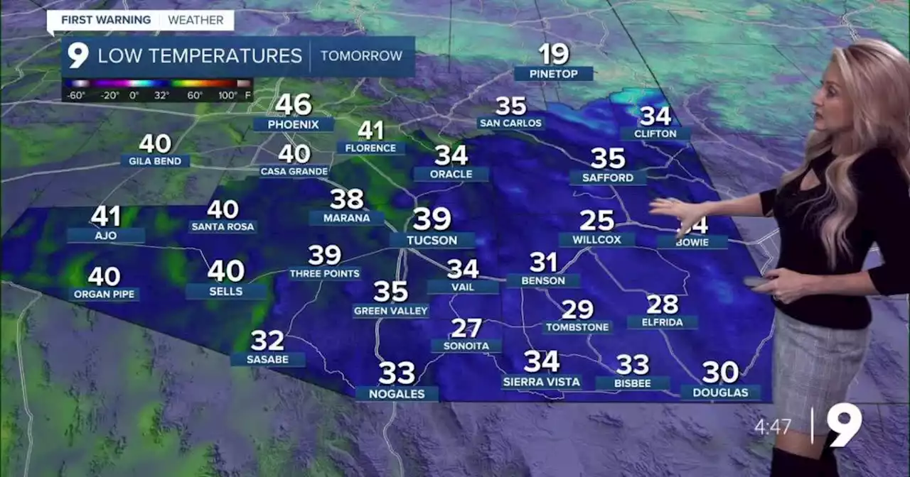 Chilly mornings, and cooler afternoons to end the work week