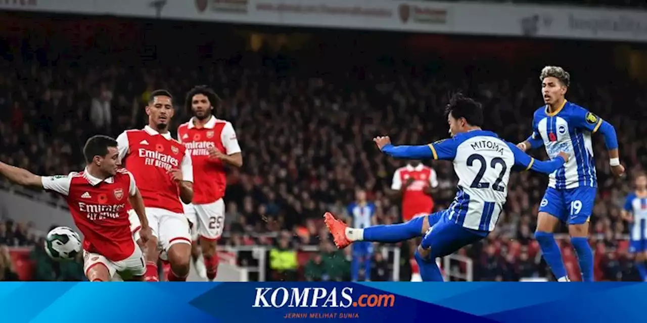 Hasil Lengkap Piala Liga Inggris: Klub Elkan Baggott dan Man City Lolos, Arsenal Tersingkir