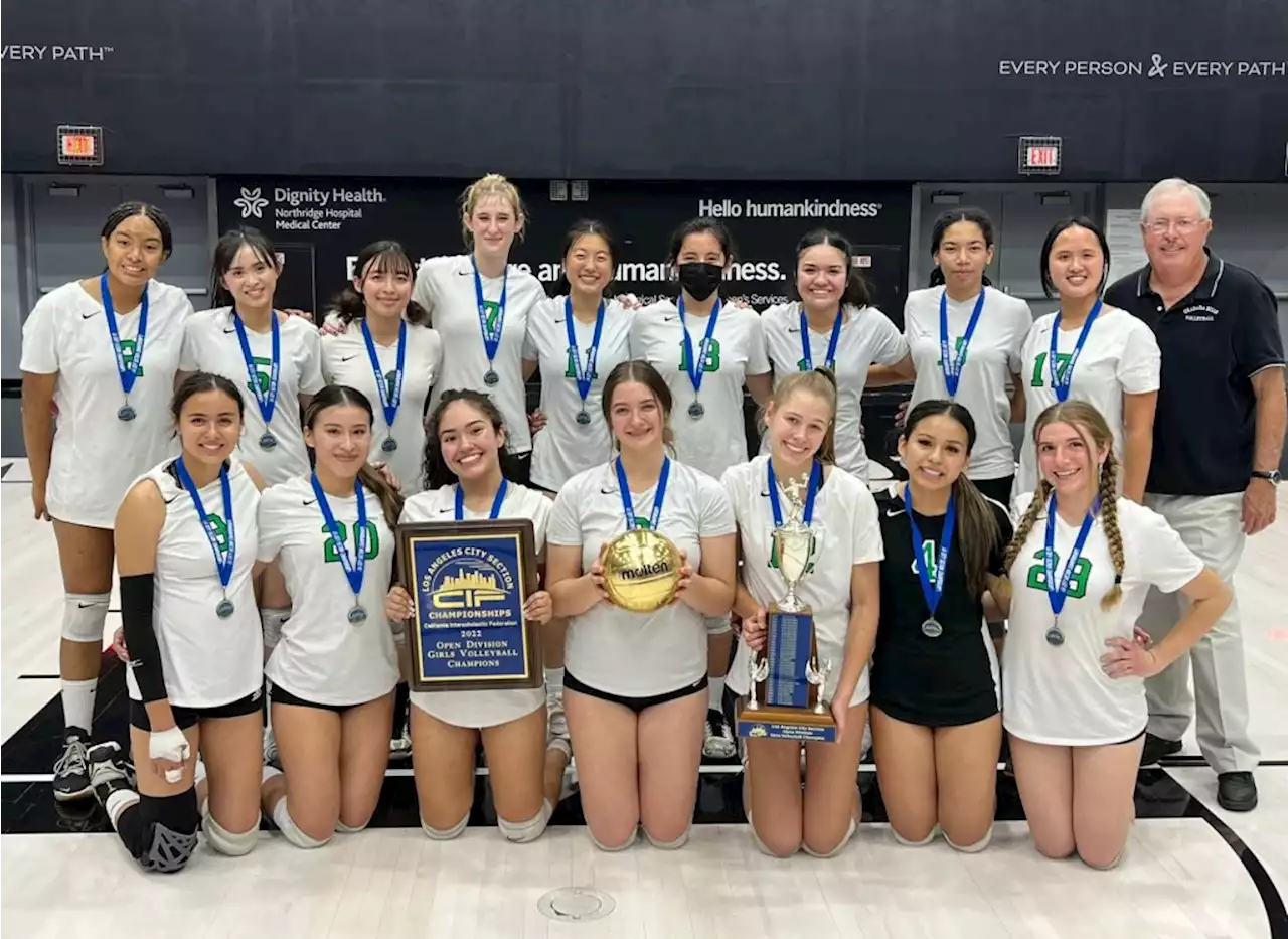 Notebook: Granada Hills girls volleyball captures elusive Open Division City title