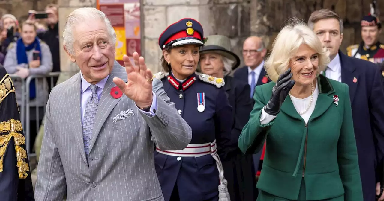 King Charles III unsuccessfully targeted by egg-throwing protester during York visit