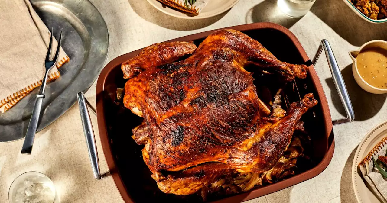 The easiest Thanksgiving turkey bastes itself