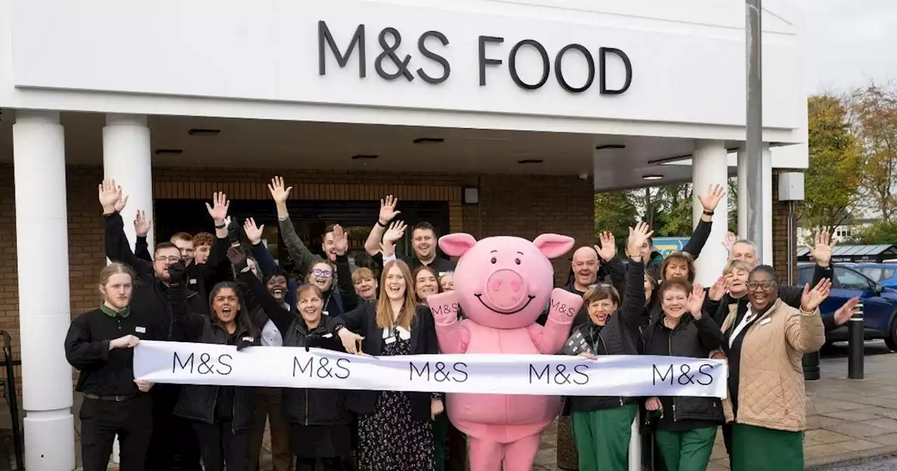 Percy Pig opens Marks and Spencer in Leeds after huge overhaul