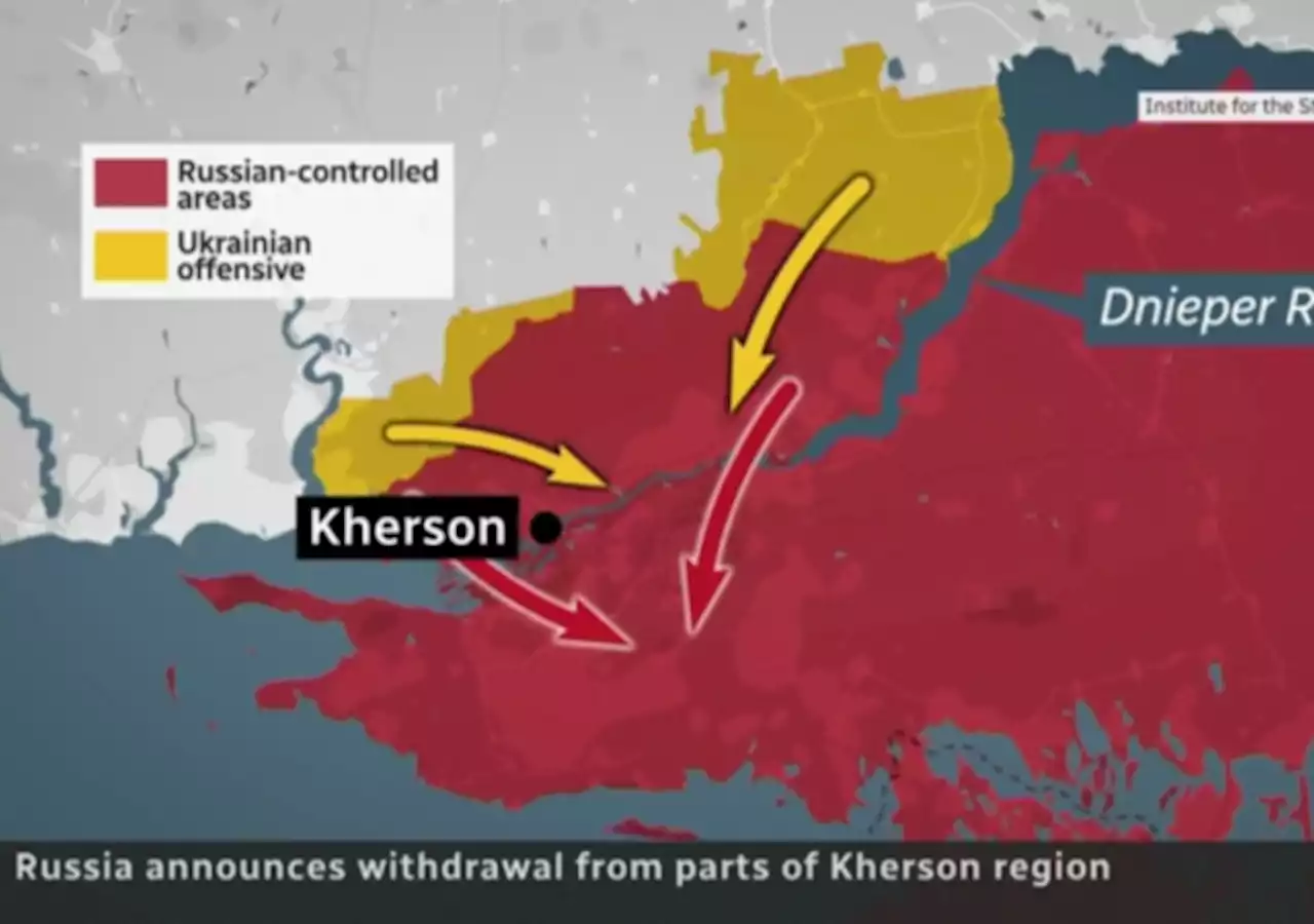 Ukraine: Russia Withdraws Troops From Key Southern City