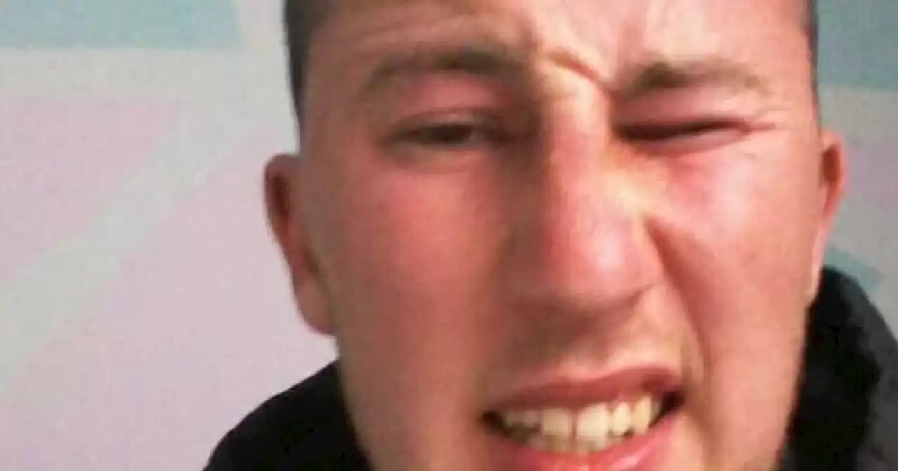 Thug knocked out three of ex's teeth by 'booting' her in the face