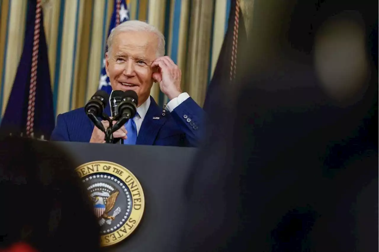 Biden hails 'good day for democracy' as Republican wave flounders