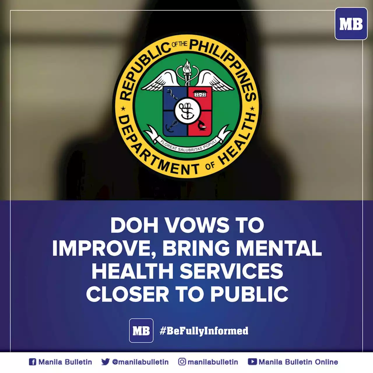 DOH vows to improve, bring mental health services closer to public