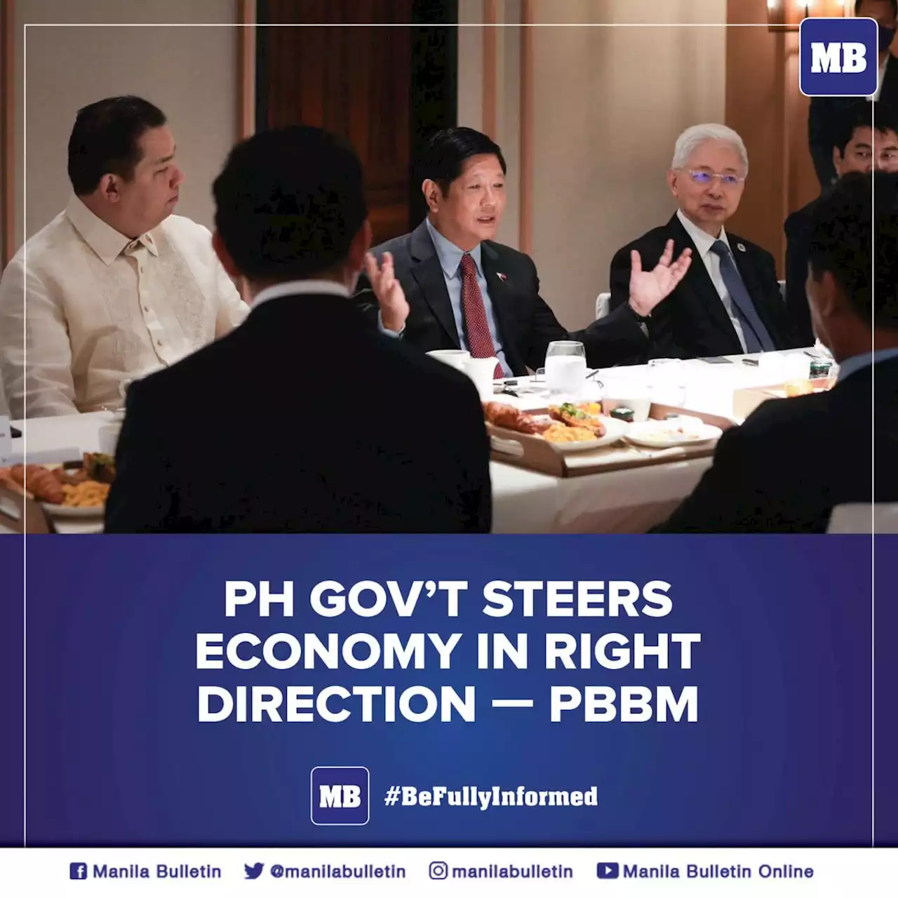 PH gov't steers economy in right direction — PBBM