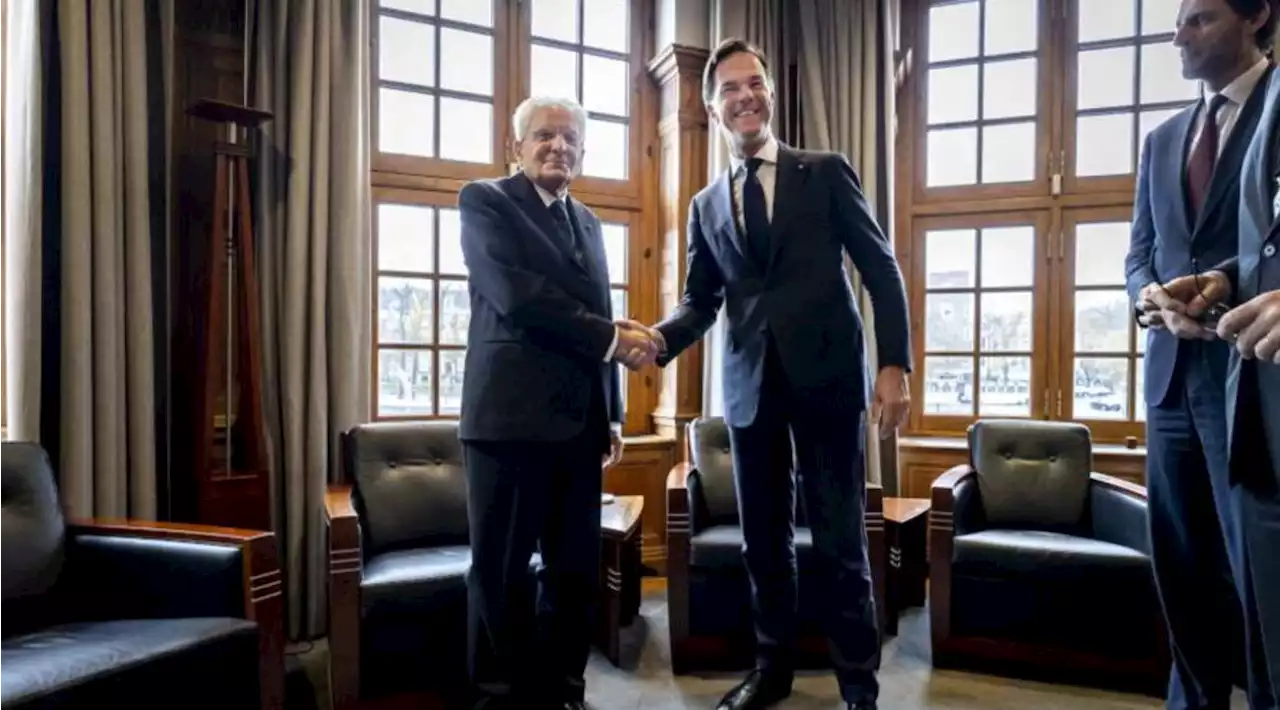 Ue, Mattarella a Rutte: 'Le sfide si affrontano insieme'