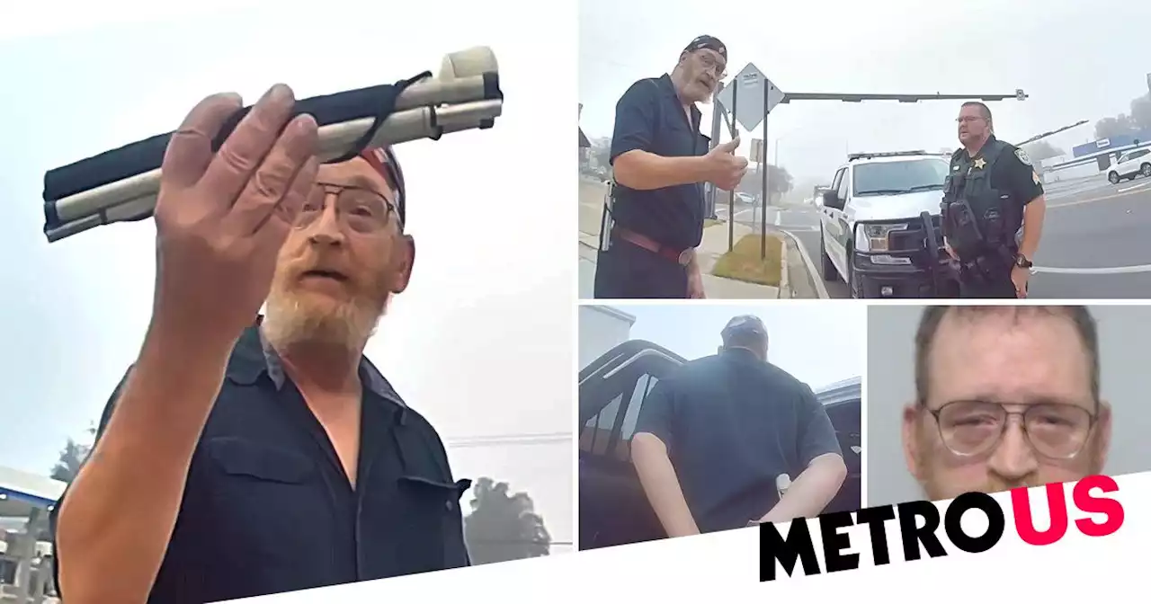 Blind man arrested by 'tyrant' cops after they mistook his cane for a gun