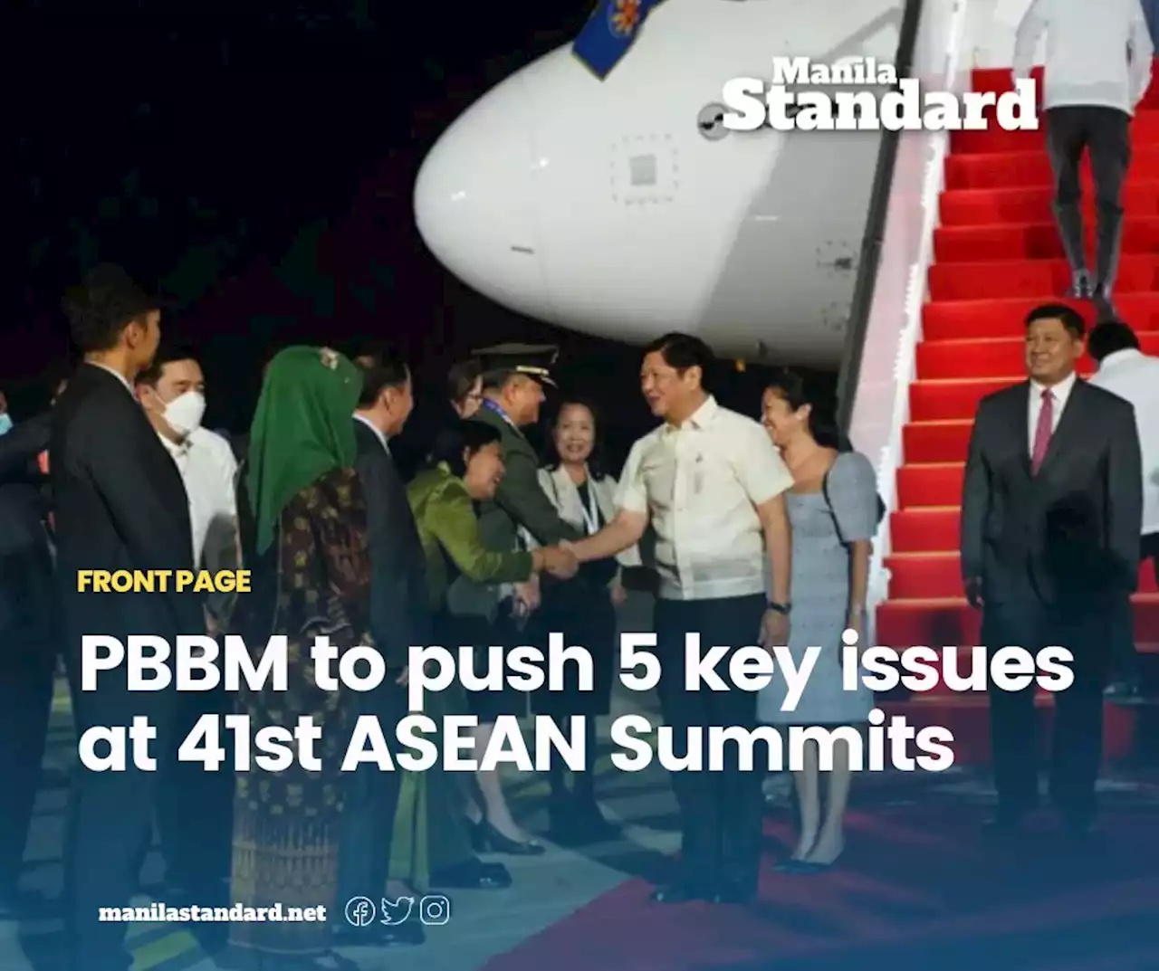 PBBM to push 5 key issues at 41st ASEAN Summits