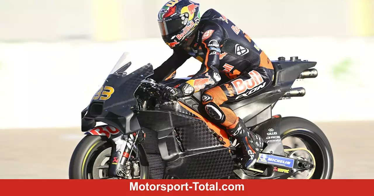 KTM testet neue Aerodynamik: Brad Binder mit guten Eindrücken