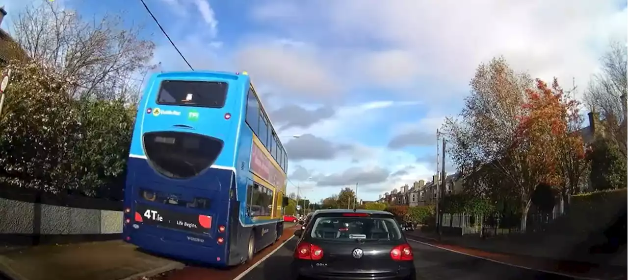 Dublin Bus launches 'full investigation' after bus drives down footpath