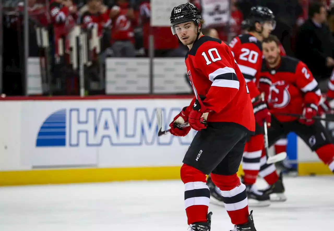 Devils’ Alexander Holtz still gunning for regular lineup spot: ‘I want to get back in’