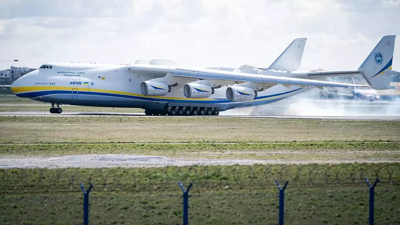 Ukrainer wollen Riesenjet An-225 reparieren