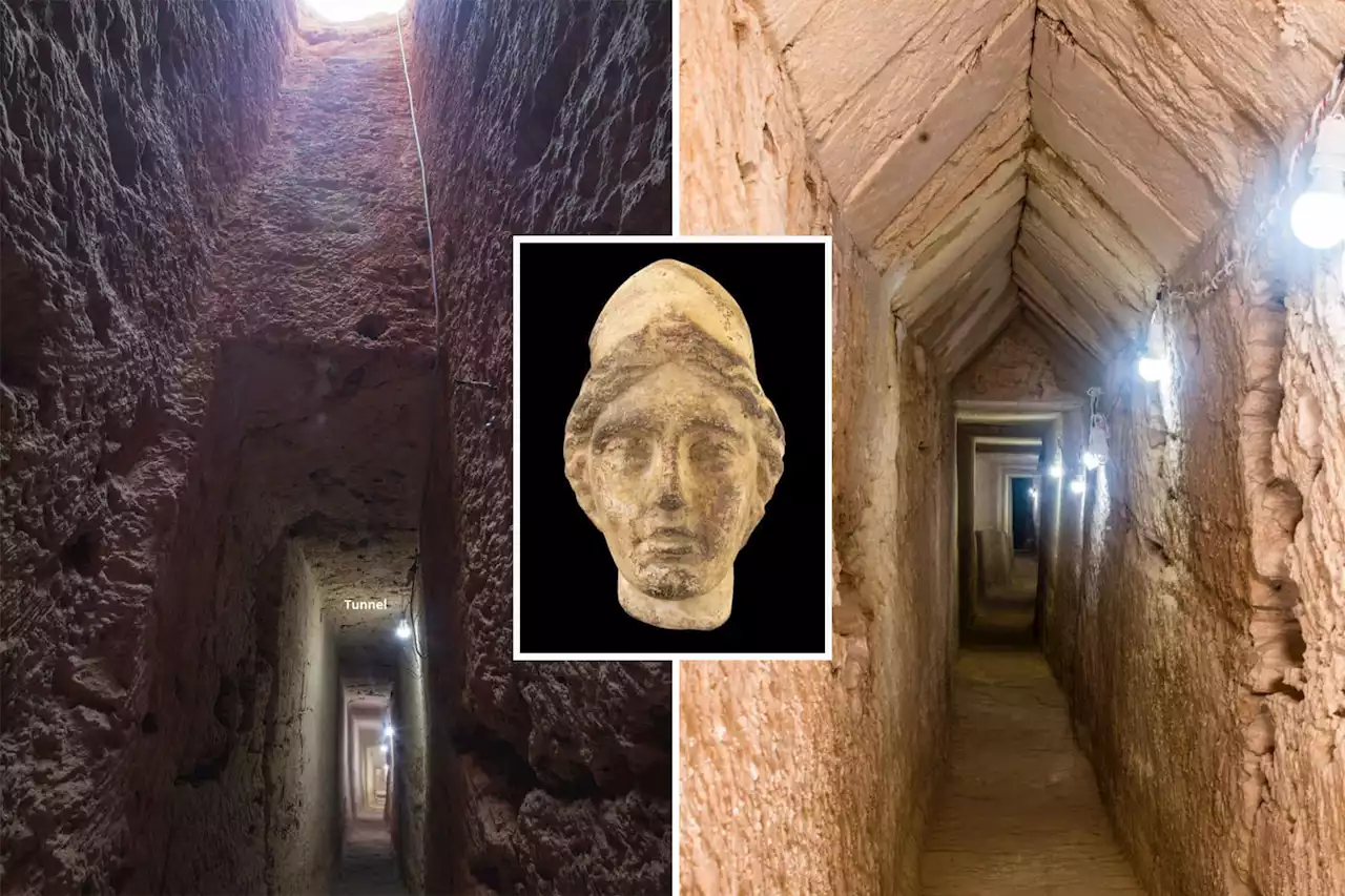 Archaeologists in Egypt discover tunnel that may lead to the long-lost tomb of Cleopatra