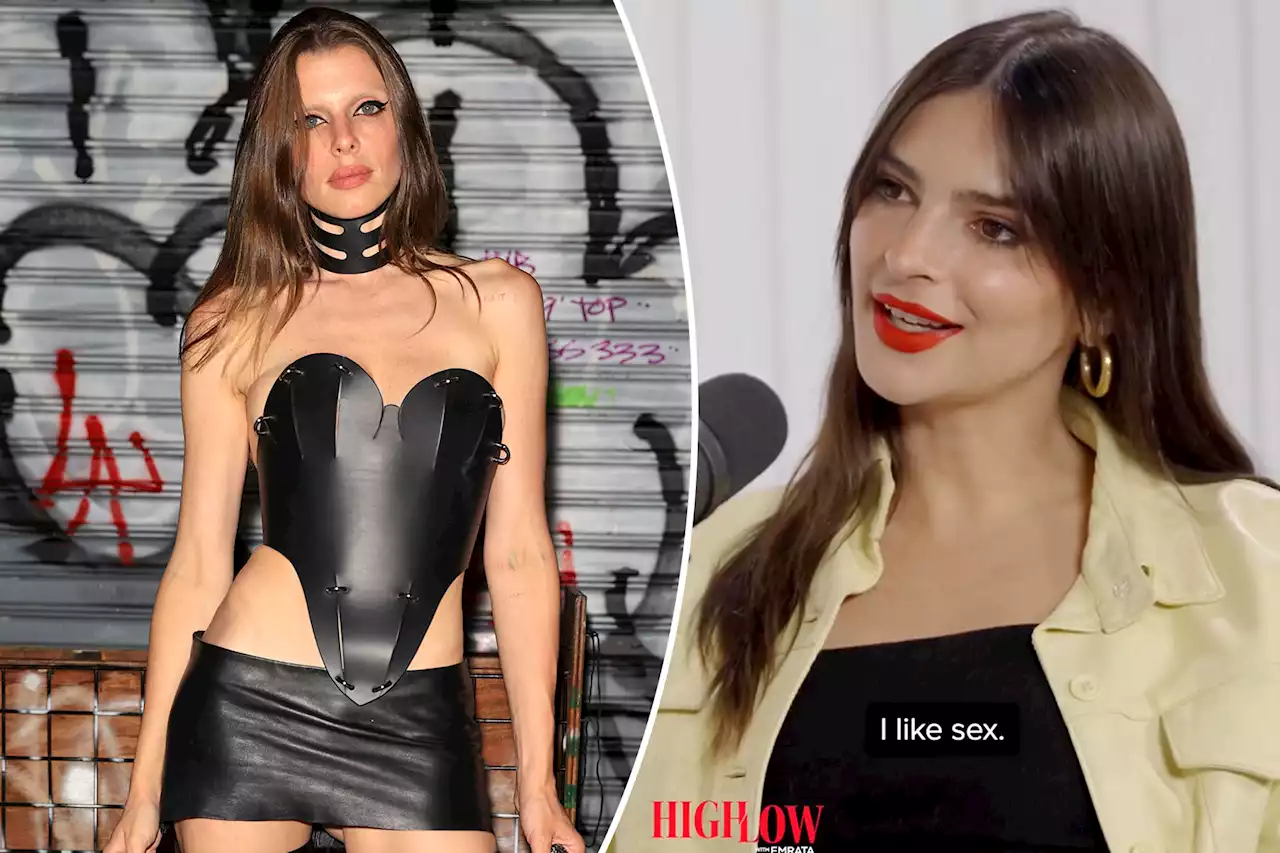 Julia Fox tells Emily Ratajkowski why she doesn’t like sex