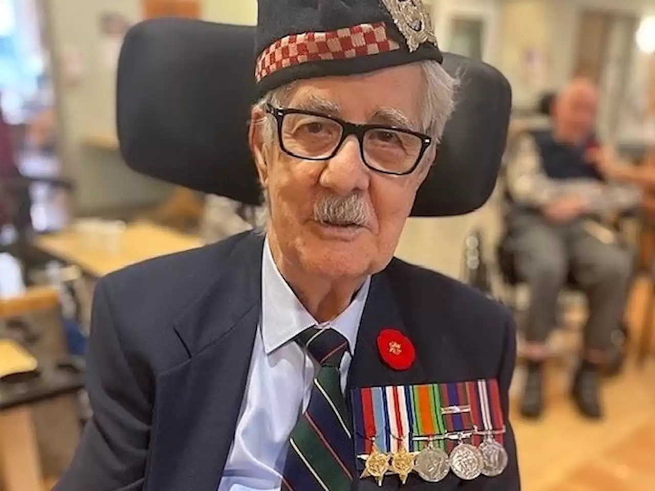 WARMINGTON: At 101, this veteran enjoys each day but never forgets those who fell