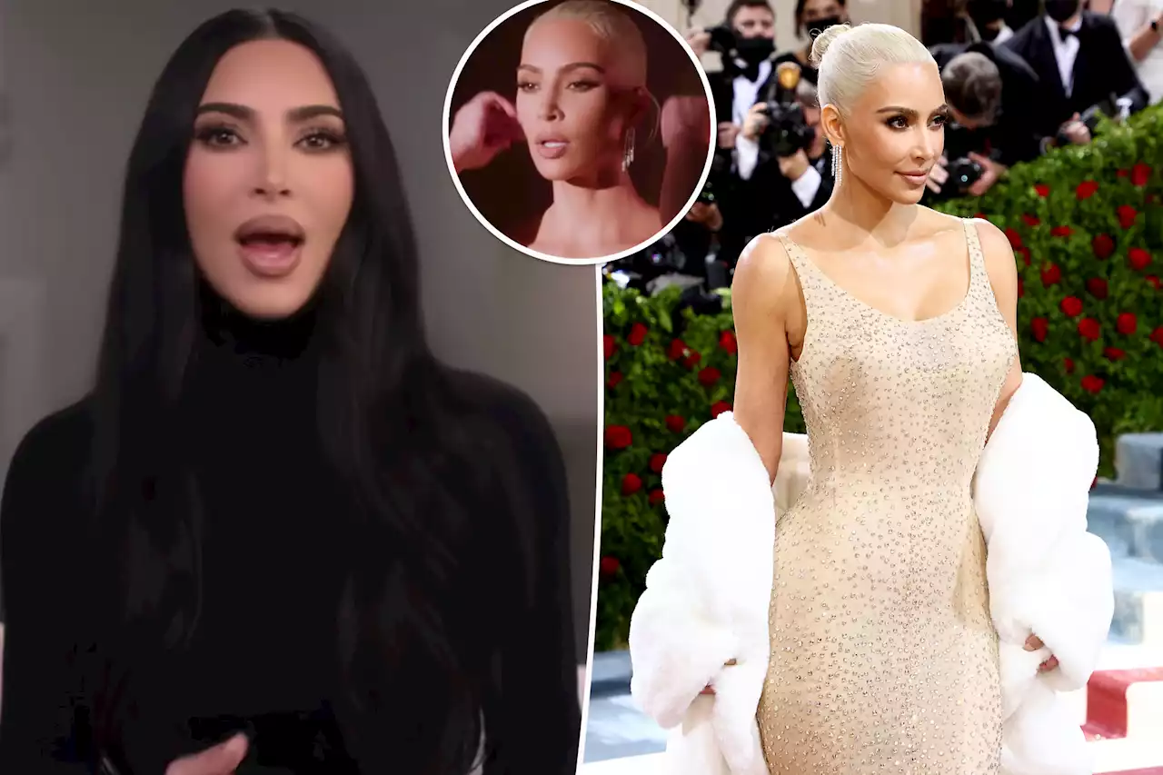 Kim Kardashian details extreme process of preparing for Met Gala 2022