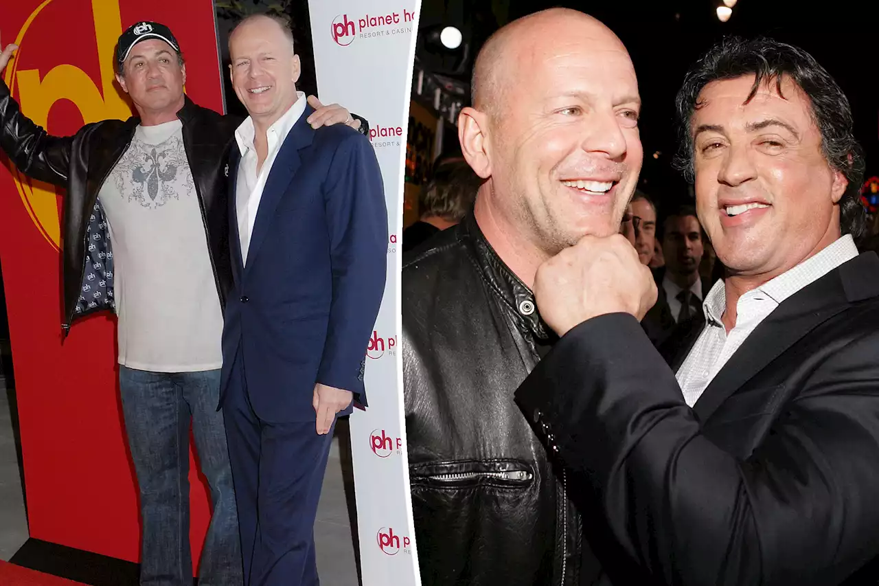 Sylvester Stallone gives update on Bruce Willis’ condition amid aphasia battle