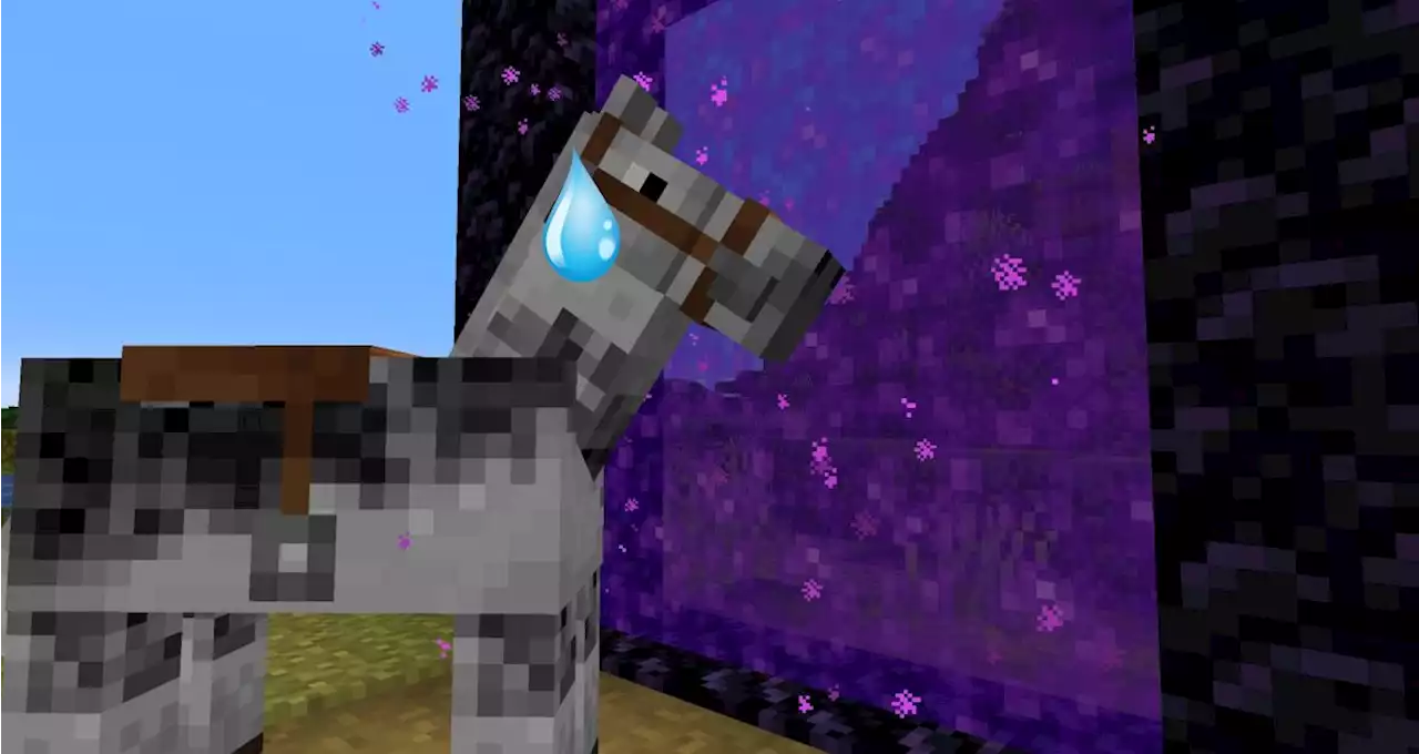 New Minecraft patch rescues horses who were suffocating to death