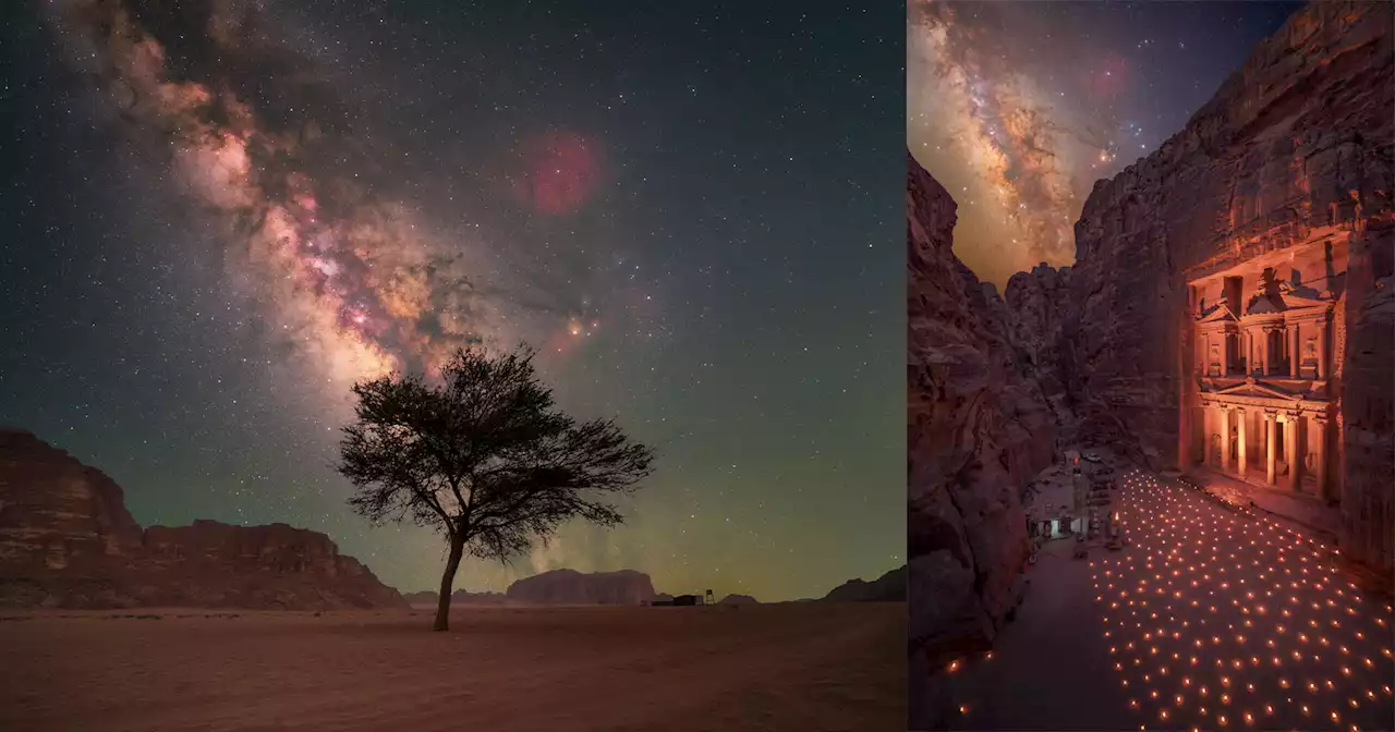 Photographer Captures the Gorgeous Night Skies Above Jordan