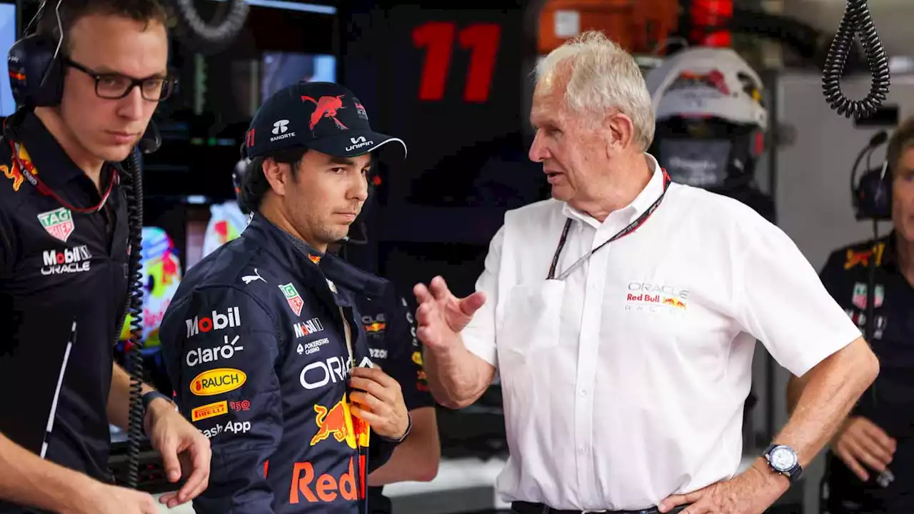 Helmut Marko rubbishes Sergio Perez's claims RB18 was upgraded to suit Max