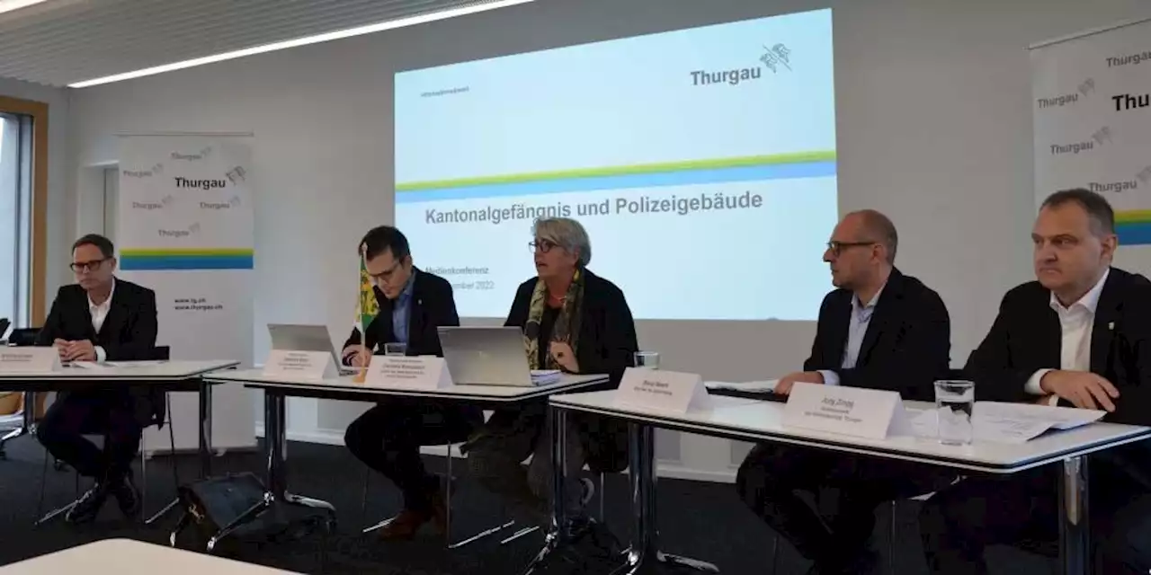 Kanton Thurgau plant Neubau und Erweiterung von Kantonalgefängnis und Kantonspolizeigebäude