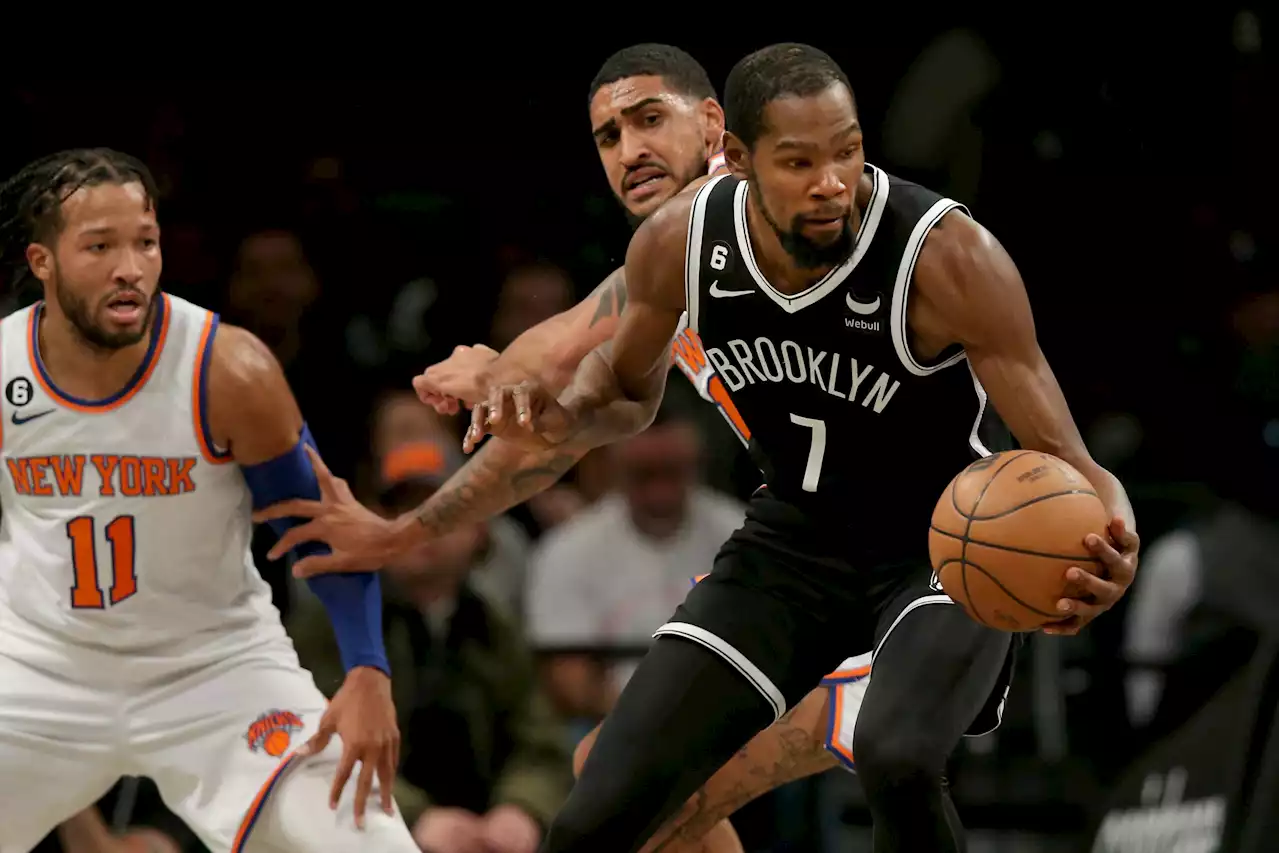 Kevin Durant triple-double leads Nets to blowout over Knicks