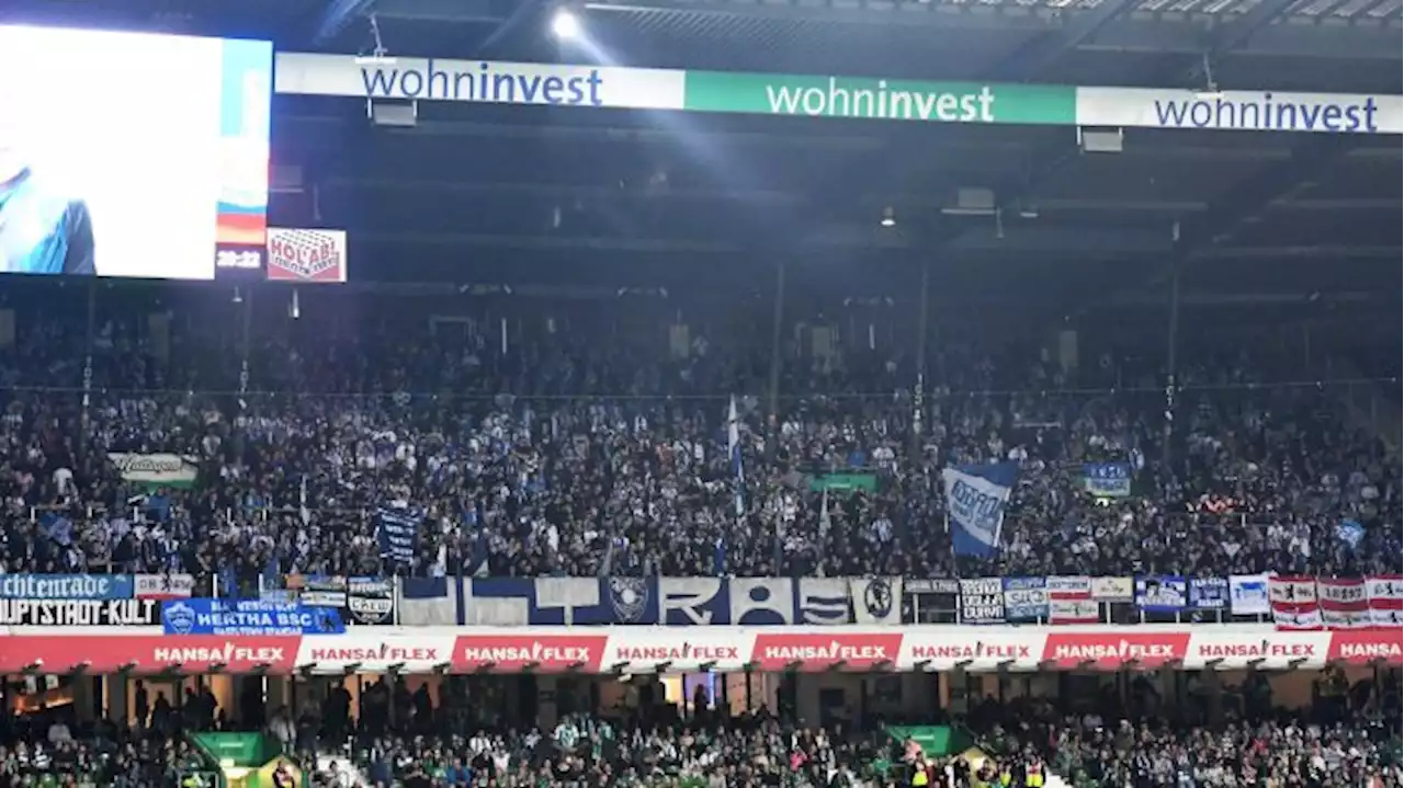 Werder Bremen entschuldigt sich bei Hertha-Fans für chaotischen Einlass