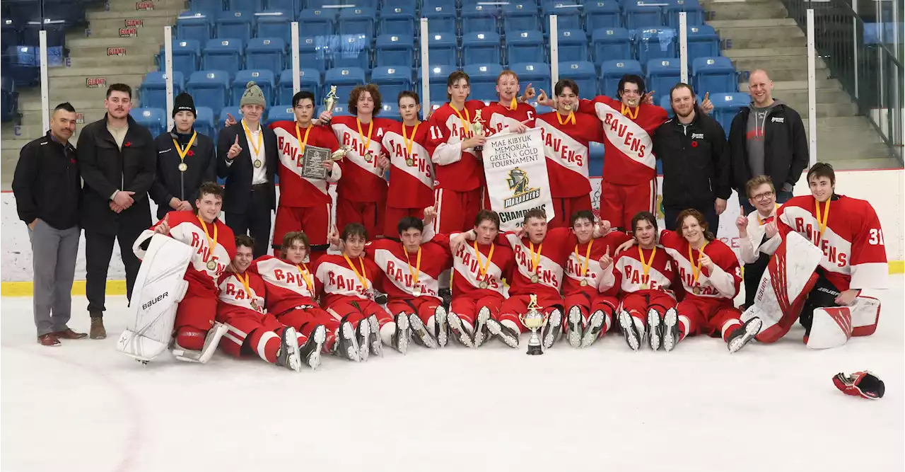 Riverview Ravens capture Mae Kibyuk Memorial Green and Gold Hockey Tournament with win over Glace Bay in final | SaltWire