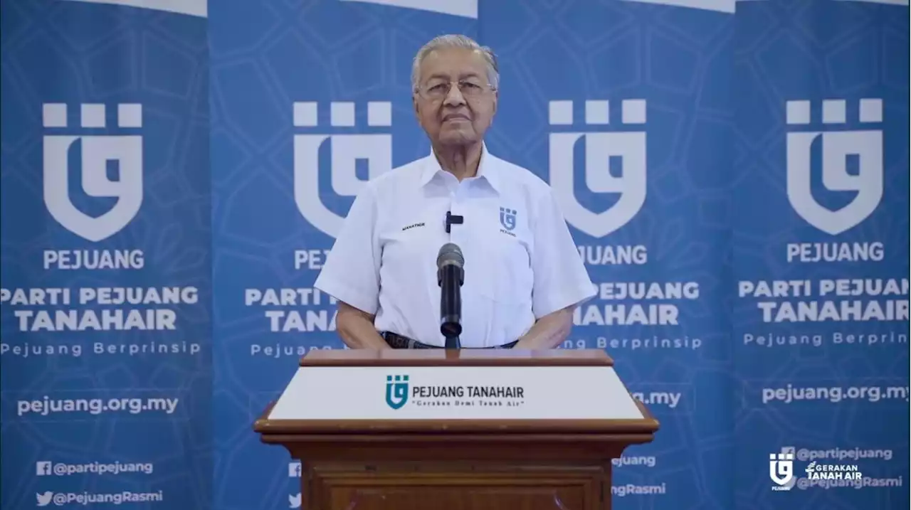 GE15: GTA manifesto is down-to-earth, does not promise 'moon and stars', says Dr M