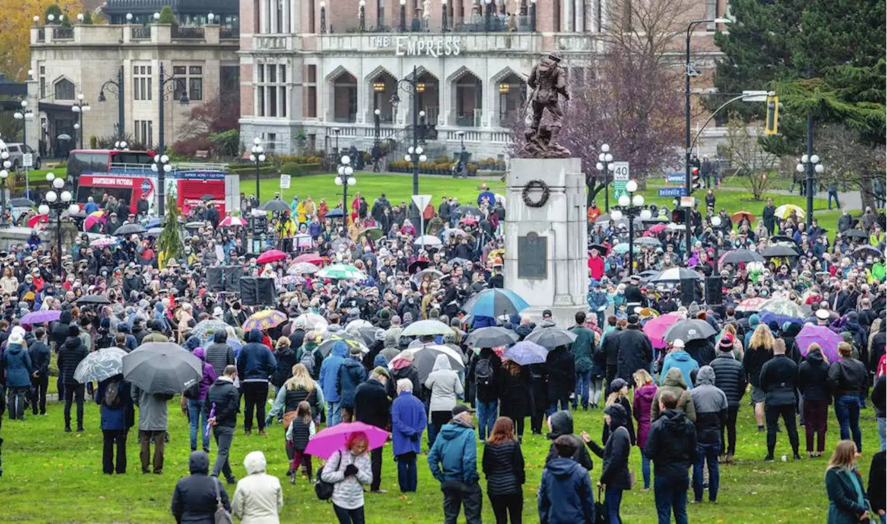 Remembrance Day Events from Victoria to Nanaimo