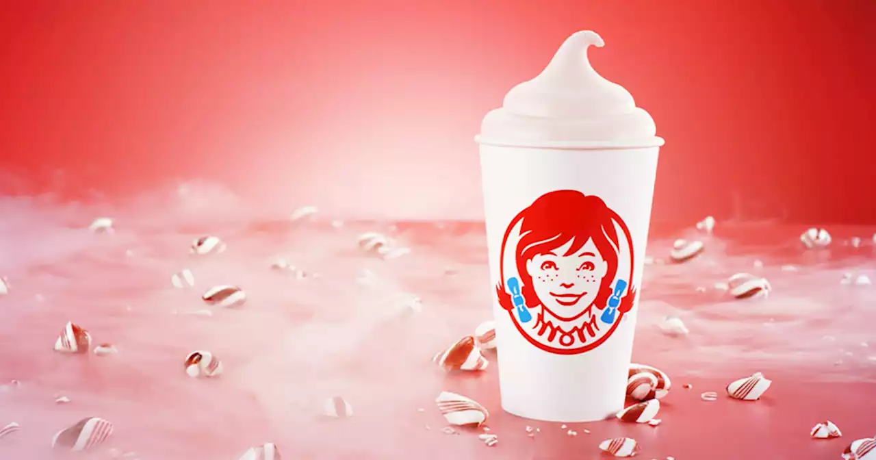 Wendy’s debuts Peppermint Frosty for the holiday season