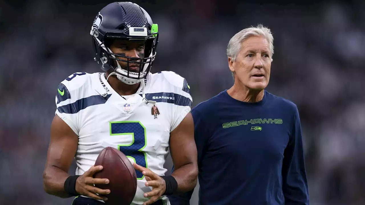 Russell Wilson responds to Pete Carroll's wristband jab: 'We won a lot of games without one'