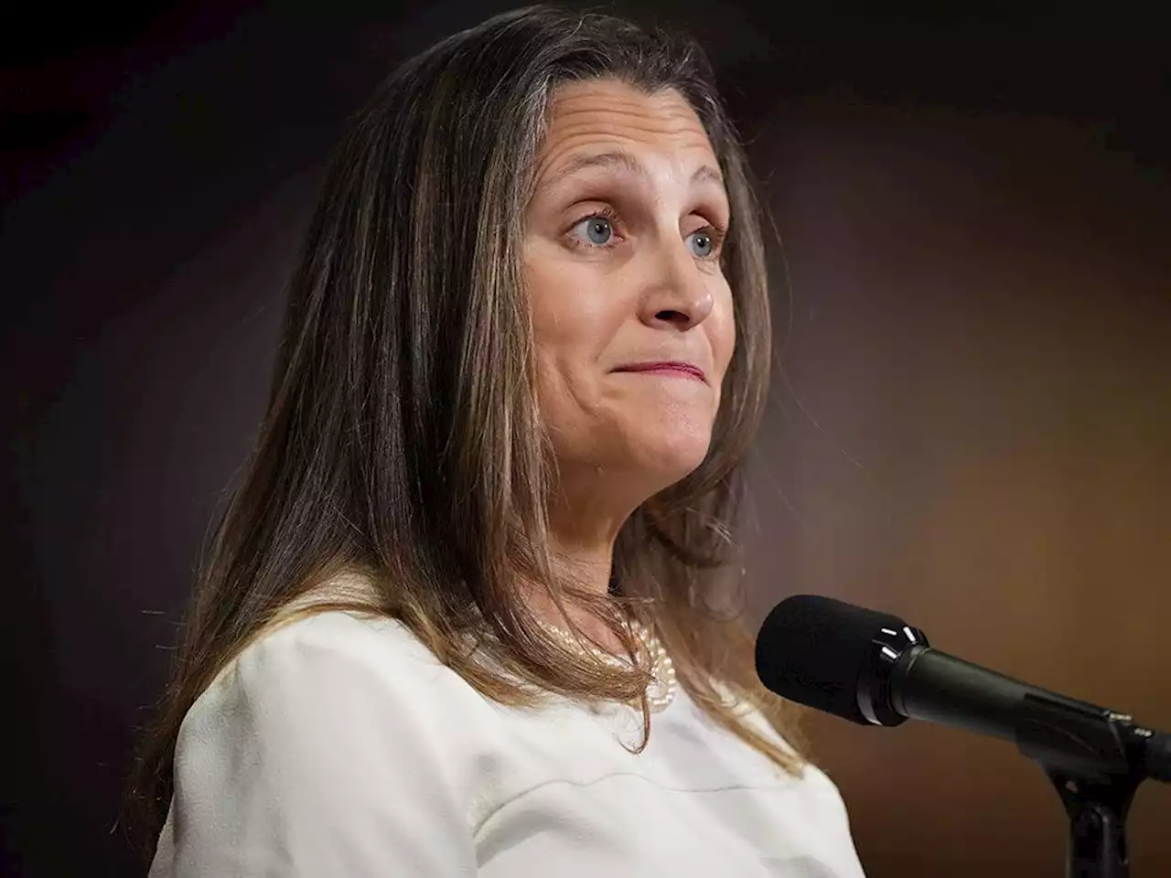 Freeland promises 'more carrots' as Ottawa's moves to boost green energy called 'cumbersome'