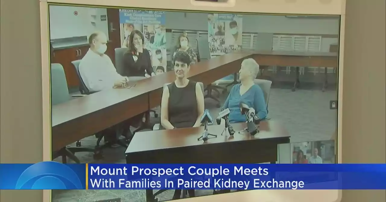 'I'm going to cry': Kidney donors meet recipients in six-person, three-way exchange