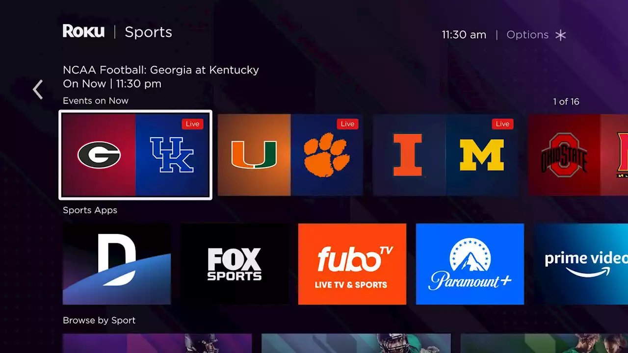 Roku Launches New One-Stop Cross-Platform Sports Hub