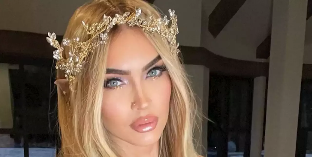 Megan Fox Shares Topless Behind The Scenes Photos From Elf Halloween Costume United States